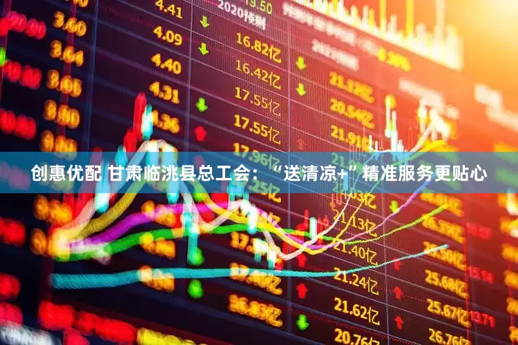 创惠优配 甘肃临洮县总工会：“送清凉+”精准服务更贴心
